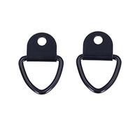 Dioche Load Duty Point 2PCS Heavy Duty Tie Down Anchors V-Ring Screw/Fastener On Flush Mount Universal for Pickup SUV Boat Ship