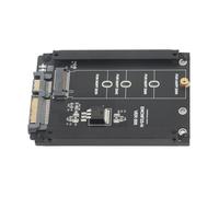 Dioche M.2 Nvme to M.2 NGFF to Adapter - Plug and Play B Key, Supports Various SSD Lengths, Durable Design, Compatible with WinXP/Vista/// - Easy