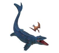 Dioche Marine Dinosaur Figure 2pcs Marine Dinosaur Figurine - Realistic Plastic Ocean Animal Models for Kids - Educational Cognitive Toy Set - for Young Dino Enthusiasts