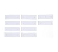 Dioche Marine Trailer Trolley Sliding Pad, 3in X 10in, Robust Engineering Plastic Sliding Plate Suitable for Types of Vessels, Easily Improving Loading and Unloading efficiency. Vessel
