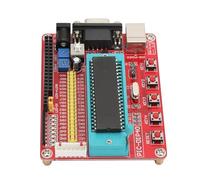 Dioche Micro Controller Learning Learning Board PIC16F877A Microcontroller Development Board with RS232 Interface, 4M Crystal Oscillator, 8 LED Control, USB Power Compatible, Ideal for
