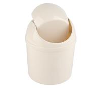 Dioche Mini Trash Can, Mini Trash Can With Lid Simple Fashionable Mini Desktop PP With Compact Intimate Lid Design Mini Trash Can For Desk For Home, Kitchen, Desk, Study Room, Bedroom,