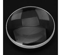 Dioche Mm Diameter 100 K9 Optical Glass 100mm Length Double Convex Lens 2.5X Magnifying Glass for Physics Experiments and Projects