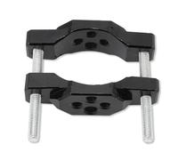 Dioche Motorcycle Front Fork Lamp Mount Bracket Universal Holder 17-54mm Fork Size ABS Metal for Headlight & Fog Light Installation