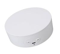 Dioche Motorized Turntable, Cake Turntable 360 Degree Electric Rotating Turntable Display Stand Tumbler Display Turner Rotating Display Stand for Photography Shows, Jewelry, Watch, Cup