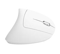Dioche Mouse For Carpal Tunnel Right Hand, Ergonomic Mouse 2.4G Vertical Mouse USB Wireless Mouse Ergonomic Office Gaming Rechargeable Computer Accessories H1 (H1 vertical white mouse)