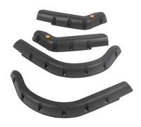 Dioche Mudguard Flap Cart Wheel Mud Guard Kit Front Rear Wheel Mudguard Guard Mud Flap Replacement for EZ-GO TXT 1994-2013