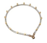 Dioche Multifunctional Annular Nozzle Multifunctional Annular Nozzle G3/8 Female Thread Multi Head Ring Shaped Atomizing for Garden Agricultural Irrigation 20 Head (15)