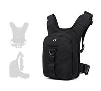 Dioche Multifunctional Motorcycle Bag, Outdoor Riding Leg Bag, Waist and Chest for Use