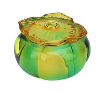 Dioche Nail Art Glass Cup Large Capacity Clear Display Storage Container for Manicure Nail Making Liquid and Accessories Professional Salon Supplies Transparent Glass Dappen Dish