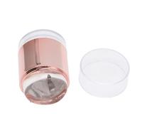 Dioche Nail Art Stamper Nail Art Stamper Kit - Strong Adhesive Clear Double-Ended Jelly Stamps with Lace Floral Pattern Plate, Silver, Suitable for Professional and Home Use. (Roseate)