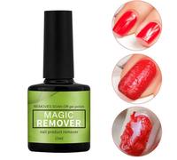 Dioche Nail Polish Remover, Professional Gel Nail Remover Easily and Quickly No Hurt Your Nails, with Convenient Brush Head, for Home Salon Use
