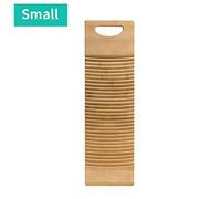 Dioche Natural Wood Washboard, Hand-beaten Washboard, Suitable for Household Laundry, Portable and Durable, 60 * 18 * 1.8cm