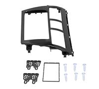 Dioche Navigation Frame Bezel 2Din Car Stereo Radio Fascia Center Control CD Panel Trim Replacement for Sedan 2006-2012, 2007-2012, Belta 2005-2008