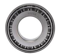 Dioche Outer Race Taper Tapered Roller Bearing Kit - Metal High Accuracy Accessory Replacement Part for Equipment - Bearing Steel - E Accuracy - Ideal for Automotive & Machinery (30206)