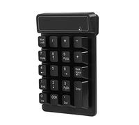 Dioche Pad Wireless Digital 19 Wireless Numeric Keypad - Comfortable 19-Key Touch Typing, Built-in Thousands Key, Design, USB 2.4GHz Connection for Efficient Data Entry