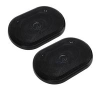 Dioche Pair 4 Way Coaxial Speaker 4x6in/10.2x15.2cm Universal Replacement for Car Systems with Excellent Sound Quality and Easy Installation
