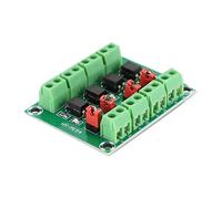 Dioche Pc 817 817 4 Channel Optocoupler Isolated Board Voltage Converter Adapter Module - Reliable Voltage Isolation for 3.3V-24V Control Applications