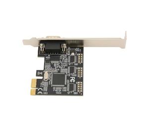 Dioche PCIe X1 RS232 Serial Adapter Card - Single Port PCI Express to RS232 Converter - Compatible with, DOS - High-Speed Transmission Up to 250Kbps - Durable and Easy