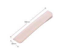 Dioche Pen Case, Leather Pouch Leather Pen Case Protective Sleeve Cover (160 x 30mm) for Stationery, Travel, Office, Student, Adult (White)