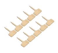 Dioche Plant Labels Garden 10pcs Plant Labels - Garden Markers for Easy Identification, 1/8 in Thick, Ideal for Lovers (T Shape)