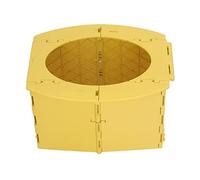 Dioche Potty Foldable Potty Portable Foldable Baby Toilet - a Child Training Toilet Suitable for Camping and Long Drives, Easy to Clean and Carry, Made of PP Material. (Yellow)