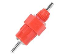 Dioche Poultry Waterer Poultry 30Pcs Chicken Automatic Drinker Valve Type Waterer Drinking Nipple Feeding Accessory for Hens, Ducks, and - 304 Stainless Steel, Easy