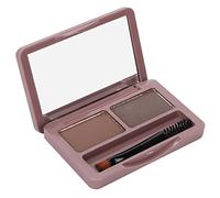 Dioche Professional Sweatproof Eyebrow Powder with Brush Long Lasting Makeup Easy to Apply for Daily Use Perfect for Beginners and Professionals 02 Grey Brown 5g