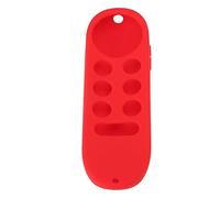 Dioche Remote Case Remote Chromecast TV Silicone Protective Case for TV remotes. Shockproof and Non-slip Design, Lightweight and Easy to install. Suitable for Home and Pet (Red)