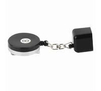 Dioche Retractable Billiard Pool Cue Chalk Holder - Portable Accessory with Protective Cover and 63cm Extendable Rope for Secure Billiards Chalk Fit