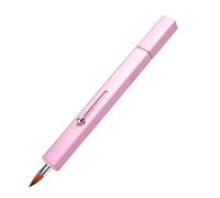 Dioche Retractable Lip Brush, Dual Ended Lip Makeup Brush with Pointed Tip and Flat End for Precise Lining and Color Filling, Sealed Design, Travel Friendly