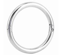 Dioche Ring Stainless Steel Bull Nose Ring - Cattle Accessory for Farmers & Veterinarians - Durable Anti-Rust Design - Easy to Use & Safe - Ideal for Livestock Management (L)