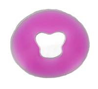 Dioche Silicone Face Massage Pillow, Gel Face Pad, Round Soft Bottom Face Relax Pad, Head Pillow for Beauty Salon Spa, Skin Care, Desk break