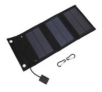 Dioche Solar Charger Solar 15W Portable Panel Foldable Charger Suitable for Travel and Hiking
