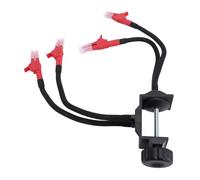 Dioche Soldering Station 4 Hands Soldering Station Multifunctional 4 Flexible Arms Helping Hand Tool for Crafts and Repairs, 360° Adjustable, Space-Saving Design