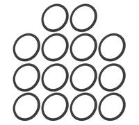 Dioche Speaker Sealing Ring 14pcs Speaker Seal Ring High Density EVA Foam Noise Reduction Anti Vibration Loudspeaker Gasket Repair Parts for Home, Car, and Portable