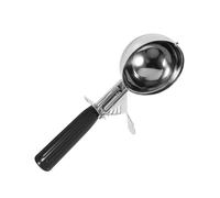 Dioche Spoon Cuillere a Stainless Steel Ice Cream Scoop with Plastic Handle, 6.5cm Multi-Functional Kitchen Tool, Suitable for Ice Cream, Fruit, Cookies, Dough, Home and Commercial use. (4.7CM)