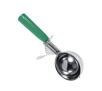 Dioche Spoon Cuillere a Stainless Steel Ice Cream Scoop with Plastic Handle, 6.5cm Multi-Functional Kitchen Tool, Suitable for Ice Cream, Fruit, Cookies, Dough, Home and Commercial use. (6.5CM)