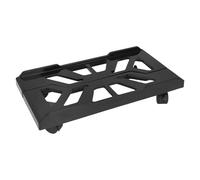 Dioche Stand Computer Tower Mobile CPU Stand - Adjustable ABS Computer Tower Under Desk CPU Holder - PC Floor Cart with 4 Wheels for Easy Mobility