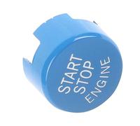 Dioche Start Stop Car Engine Start Button for F30 G/F Disk Bottom | Durable ABS, Easy Installation, Universal Fit for All F/G Series | Black/Red/Blue Options (Blue)