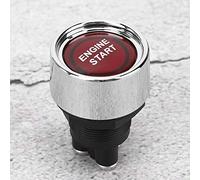 Dioche Starter Racing LED Engine Start Switch Ignition Starter Button for RVs, Bikes & Racing Cars - 12V 50A (Red)