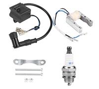 Dioche Stator Coil CDI Ignition Coil Magneto for Motorized Engine - Enhanced Ignition Performance with and Complete Installation Kit