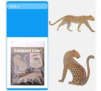 Dioche Stencil, Cat Shape Template with Matte PVC Material for Party Makeup, Reusable Eye Makeup Stencil for Smoky Eye and Perfect Looks (H004-4 Multifunctional Eye Makeup Template)