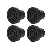 Dioche Stick Accessories Wear 10 Pcs Rubber Cane Tips with Imitation Tire Design for Enhanced Grip, Non-Slip Base for Standard and Folding Walking Sticks (16mm)