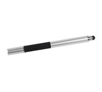 Dioche Stylus Pen, Capacitive Stylus Pen - Universal Touch Screen with Dual Heads for Smooth Navigation and Authentic Writing Experience - Portable and Compatible with All (Silver)