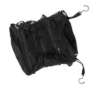 Dioche Suitcase Organizer Travel Hanging Luggage Storage Bag Foldable Portable Carry On Suitcase Organizer Cube Compression Packing Cubes for Travelers Oxford Fabric 22 X 36 X 47cm (Black)