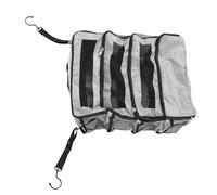 Dioche Suitcase Organizer Travel Hanging Luggage Storage Bag Foldable Portable Carry On Suitcase Organizer Cube Compression Packing Cubes for Travelers Oxford Fabric 22 X 36 X 47cm (Gray)