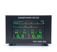 Dioche SWR Meter Digital 200W High Power SWR Meter with 1.8-54MHz Frequency, 4.3 Inch IPS Color Display, Auto Shut-off & Fine-Tuning Capabilities - Perfect for Amateur Radio Enthusiasts