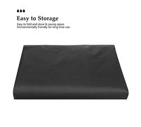 Dioche Table Cover Table Tennis Cover - Durable Oxford Cloth Protective with Fixed Drawstring for Indoor & Outdoor Use - Black 9.18*4.92ft