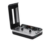 Dioche Tape to MP3 Tape to MP3 Converter - Portable USB Cassette Player with Earphone for Laptops and PCs, Lightweight Design, Perfect for Old Tapes, Silver and Black